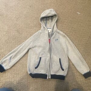 The little white company. Zip up hoodie. 4yrs